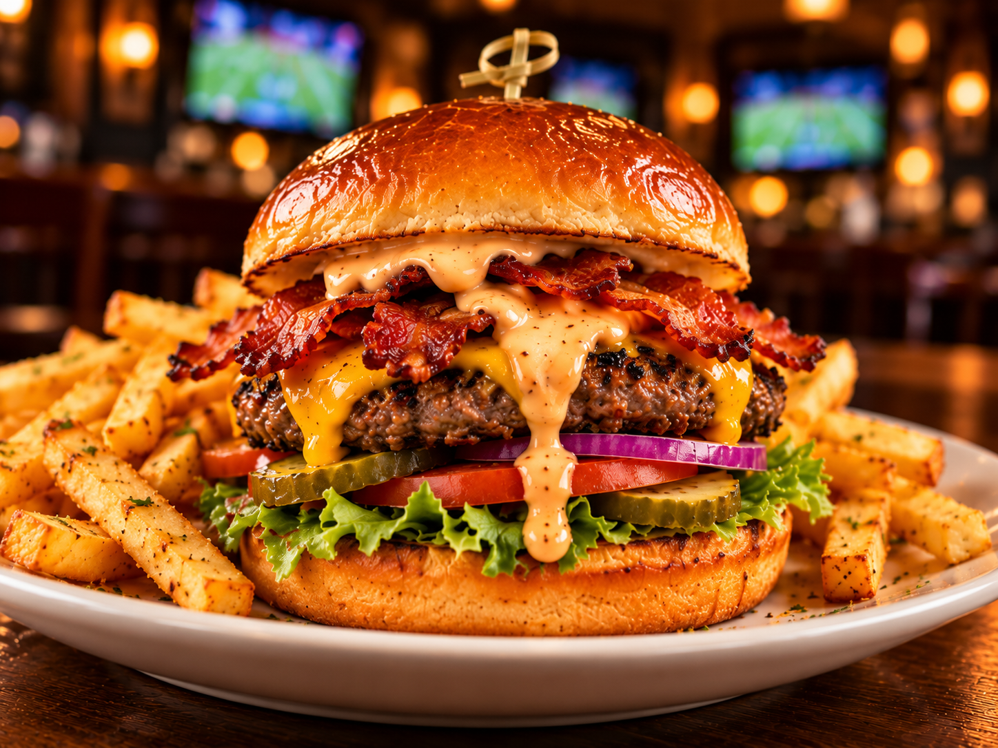 Pearbumble's burger